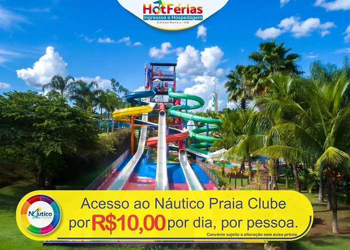 Nautico Flat Caldas Novas, Promocao Especial No Nautico Praia Clube - Hotferias